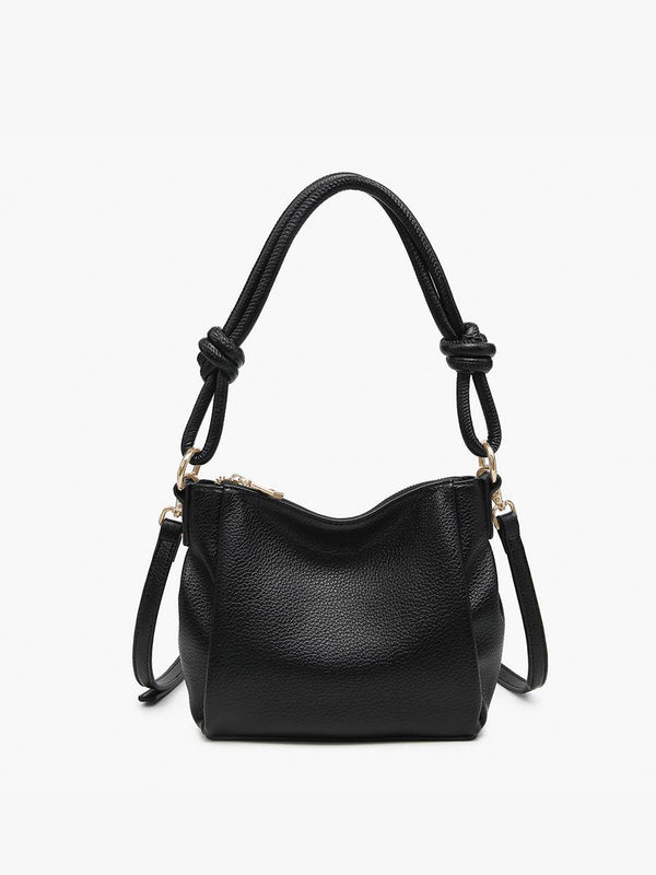Chicago Knotted Shoulder Bag w/ Long Strap