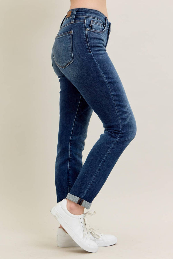 Judy Blue MR CORE Cuffed Slim Fit