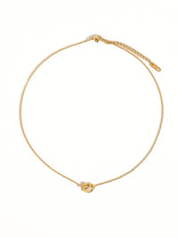 Aimee 18K Gold Petite Heart Non-Tarnish Necklace