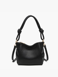 Chicago Knotted Shoulder Bag w/ Long Strap