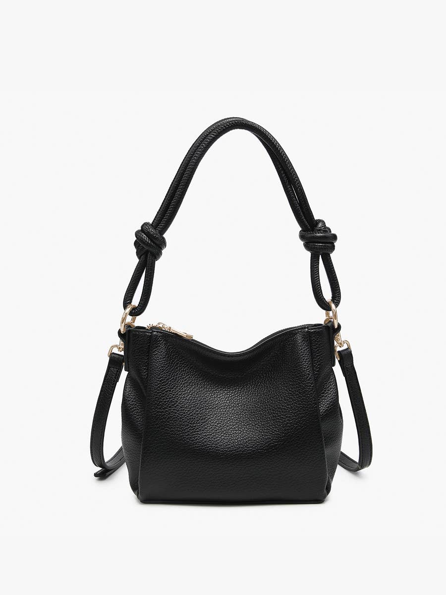 Chicago Knotted Shoulder Bag w/ Long Strap
