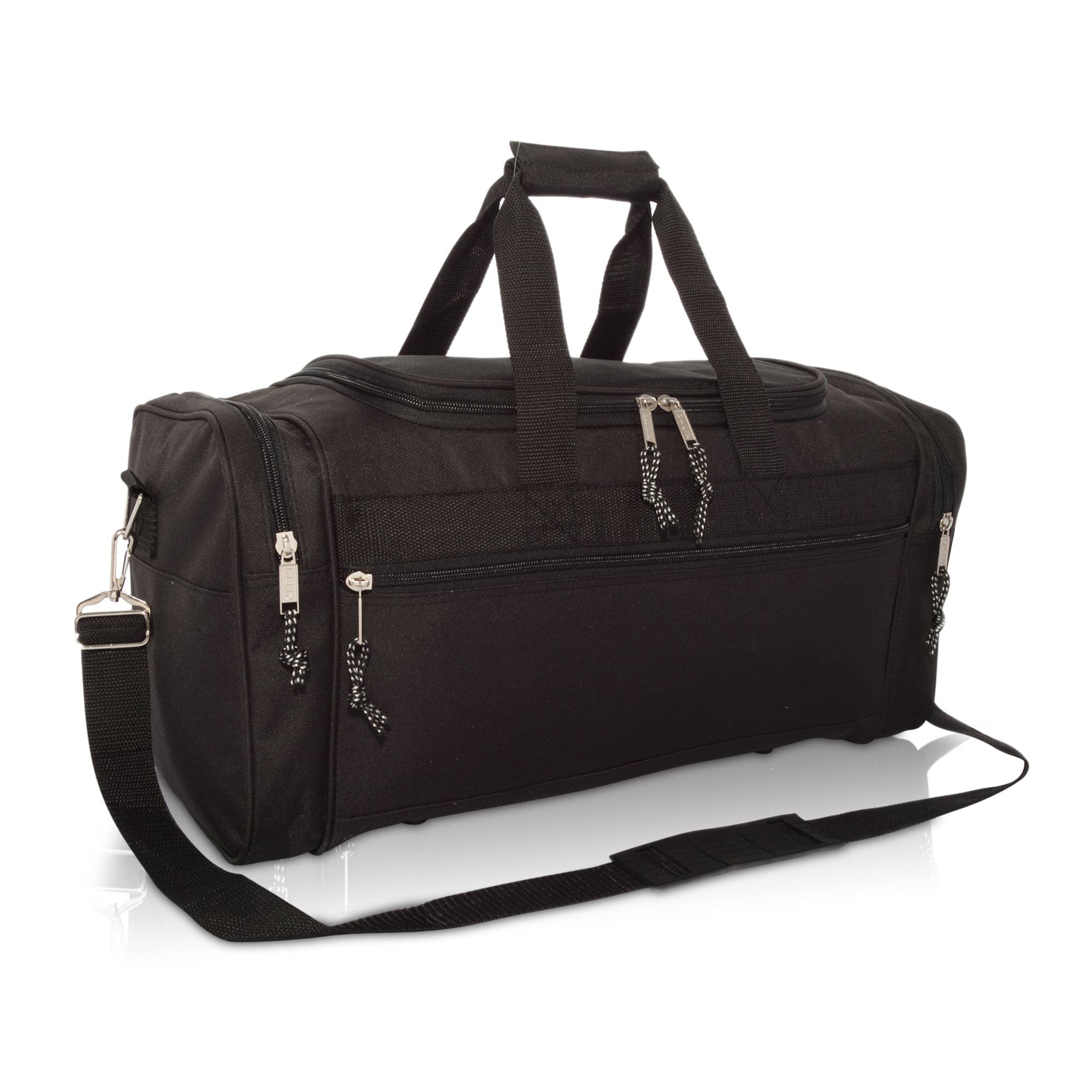 DALIX 21" Blank Sports Duffle Bag Gym Bag Travel Duffel