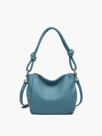 Chicago Knotted Shoulder Bag w/ Long Strap