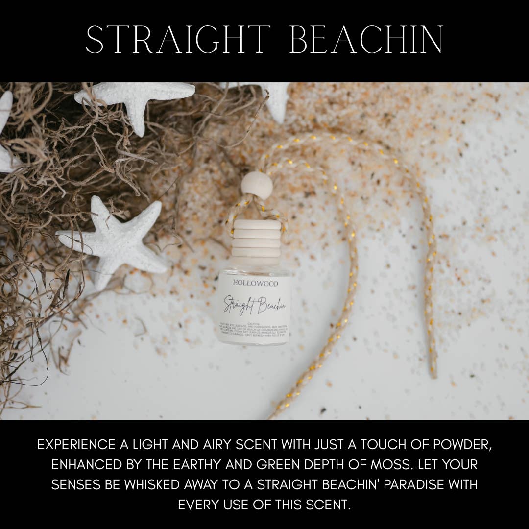 STRAIGHT BEACHIN  | SUMMER | CAR DIFFUSER