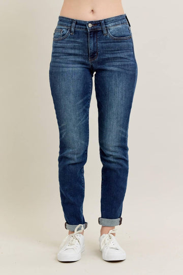 Judy Blue MR CORE Cuffed Slim Fit
