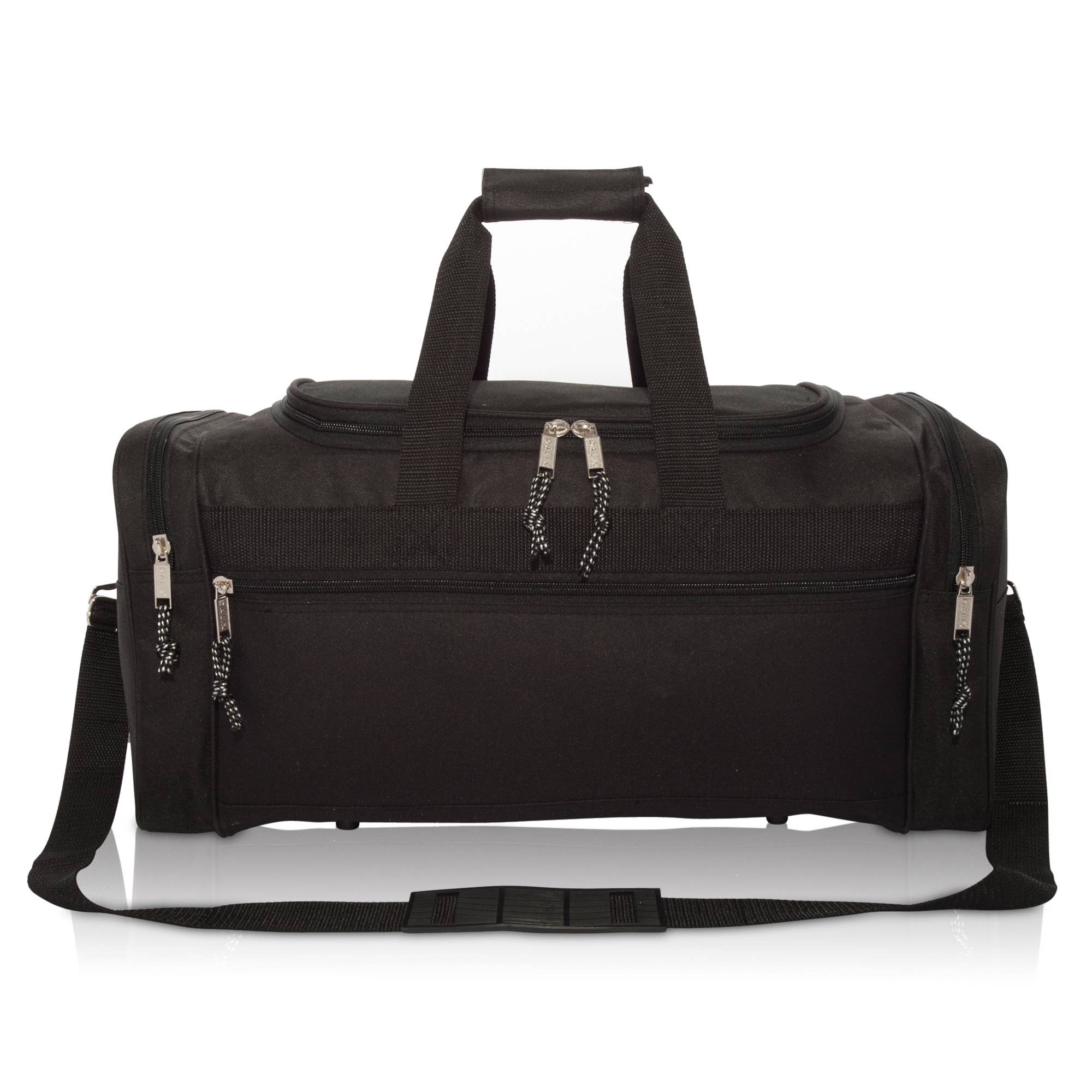 DALIX 21" Blank Sports Duffle Bag Gym Bag Travel Duffel